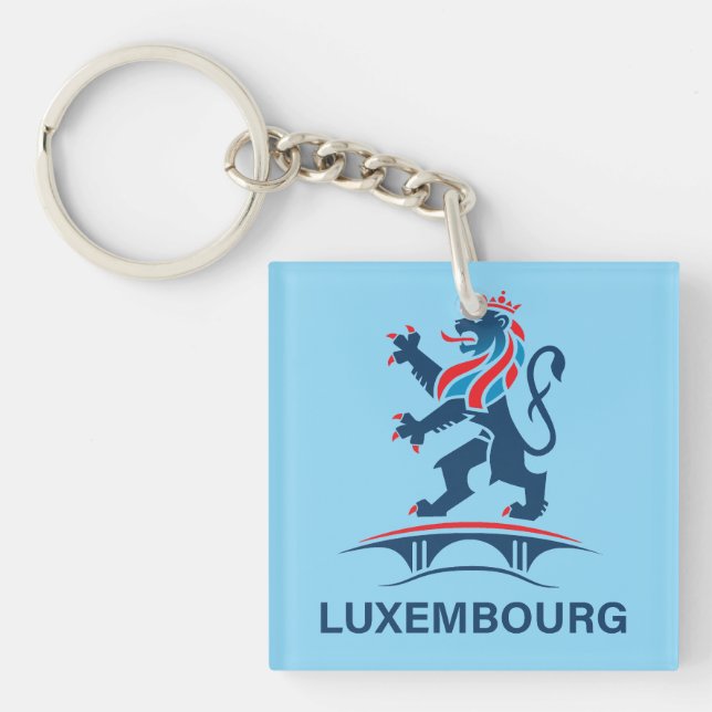 Llavero Luxembourg Europe (Frente)