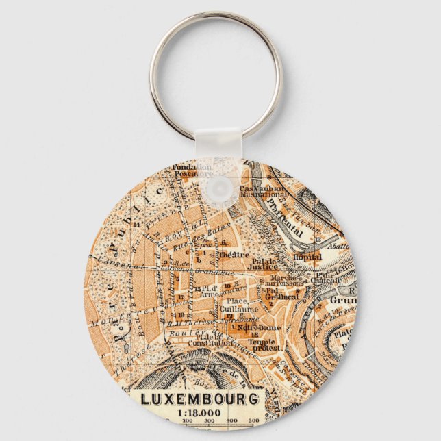 Llavero Luxemburgo (Anverso)