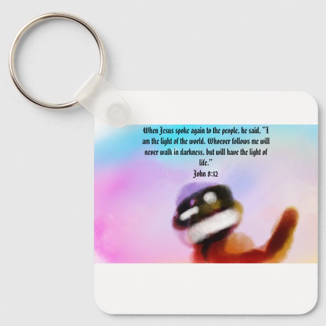 Llavero luz de jesus  (Anverso)