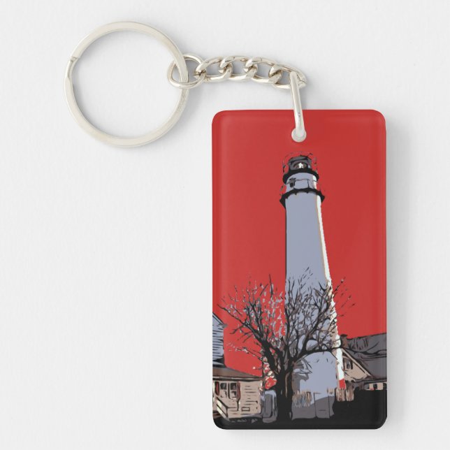 LLAVERO LUZ DE LA ISLA DE FENWICK (Frente)