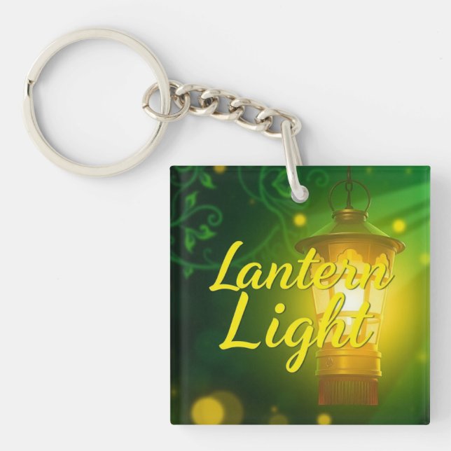 Llavero Luz de Linterna Brillo Personalizado (Frente)