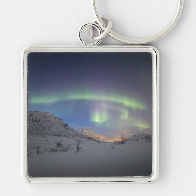 Llavero Luz del Norte Noruega (Frente)