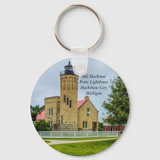 Llavero Luz del punto de mackinac (Anverso)