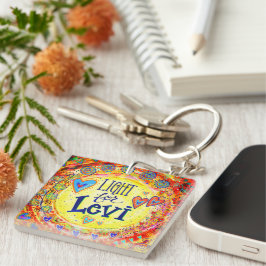 Llavero "Luz para Leví" Cláusula de Inespiritividad