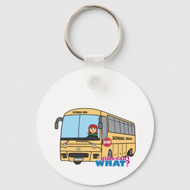 Llavero Luz/rojo del conductor del autobús escolar (Anverso)