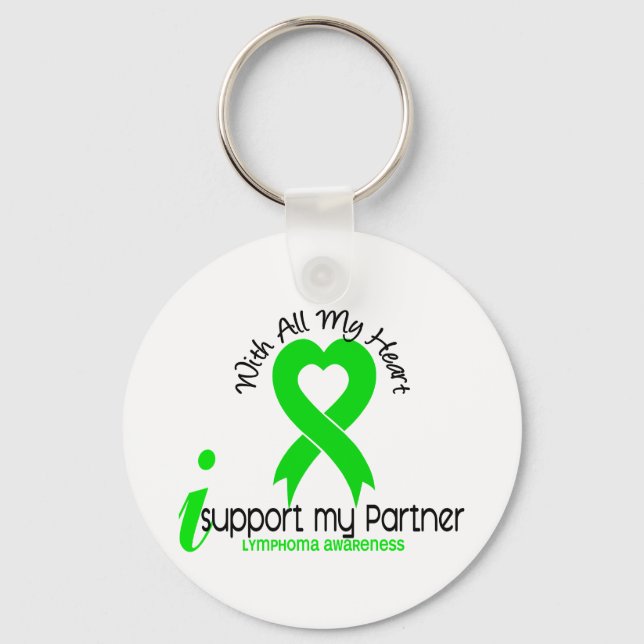 Llavero LYMPHOMA Apoyo A Mi Socio (Anverso)
