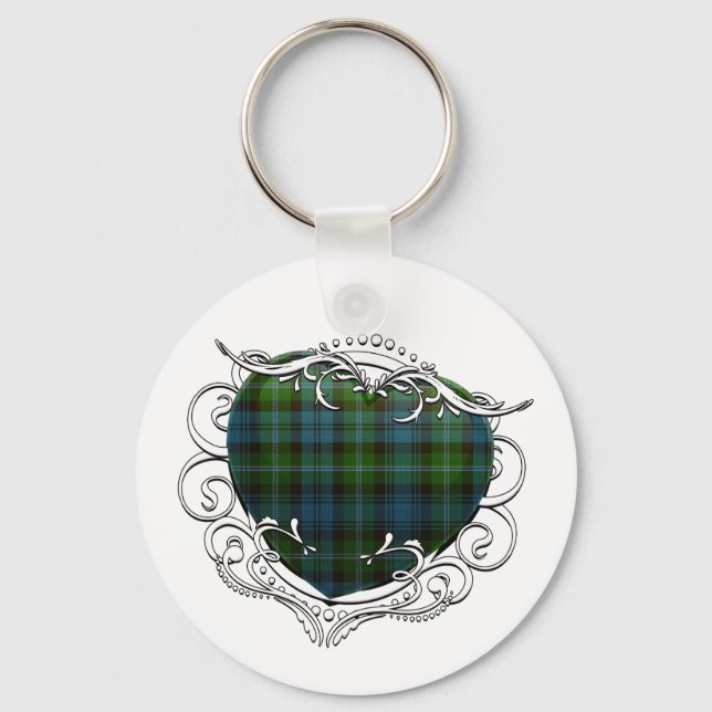 Llavero Lyon Tartan Heart (Anverso)