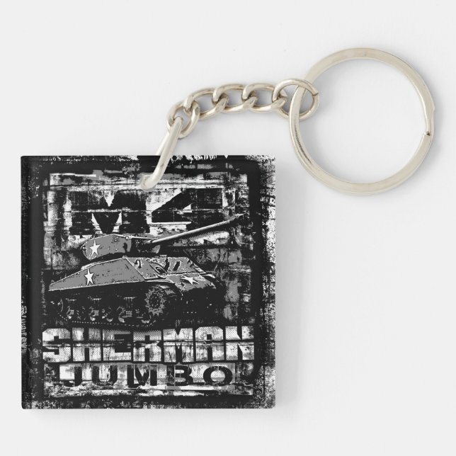 Llavero M4 Sherman Jumbo (Atrás)