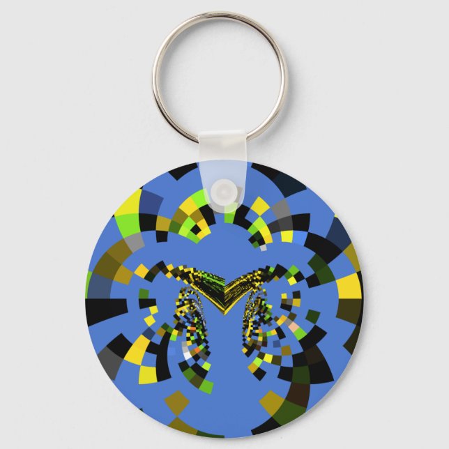 Llavero M Azul (Anverso)
