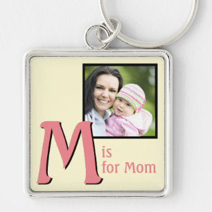 Llavero M para mamá