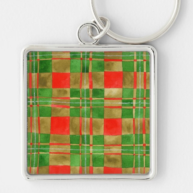 Llavero MAC GREGOR TARTAN Premium Square Keychain (Frente)