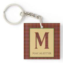 MacAlister Tartan Monogram M