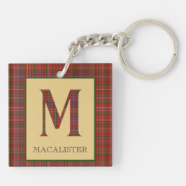 Llavero MacAlister Tartan Monogram M