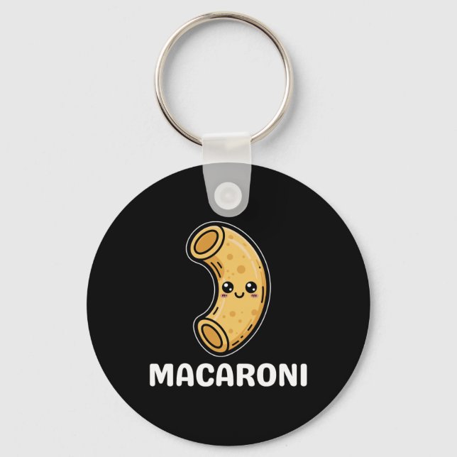 Llavero Macaroni Cheese Mac Kawaii Cúpula de Disfraces de  (Anverso)