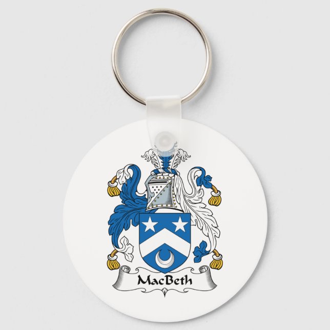 Llavero MacBeth Family Crest (Anverso)