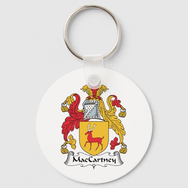 Llavero MacCartney Family Crest (Anverso)