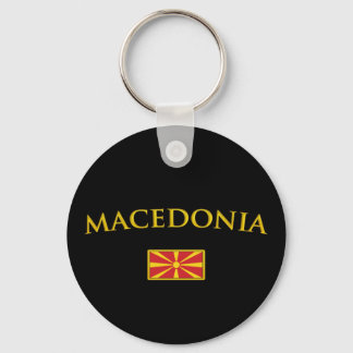 Llavero Macedonia Dorada