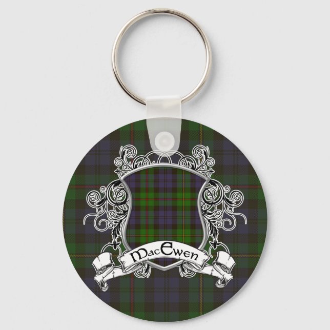 Llavero MacEwen Tartan Shield (Anverso)
