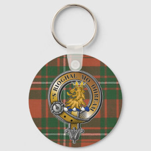 Llavero MacGregor Tartan & Badge
