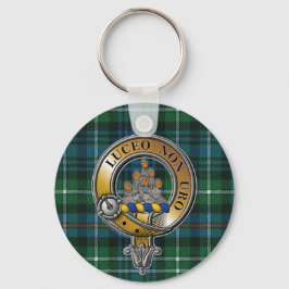 Llavero MacKenzie Tartan & Badge