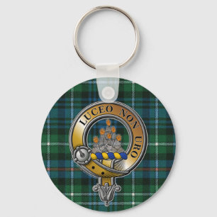 Llavero MacKenzie Tartan & Badge