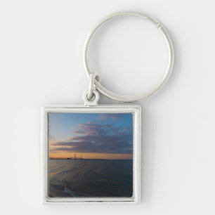 Llavero Mackinaw City Dusk