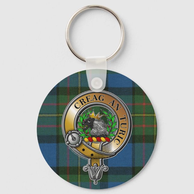 Llavero MacLaren Tartan & Badge (Anverso)