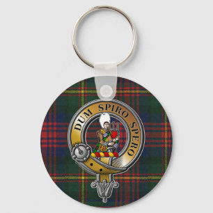 Llavero MacLennan Tartan & Badge