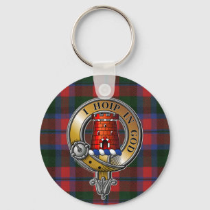 Llavero MacNaughton Tartan & Badge