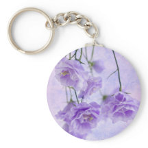 Macro morada de Campanella flor