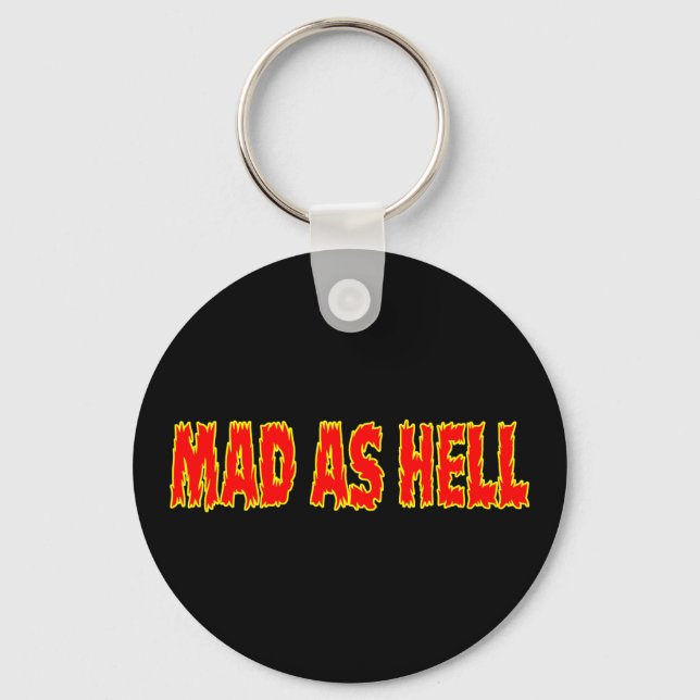 LLAVERO MAD AS HELL (Anverso)