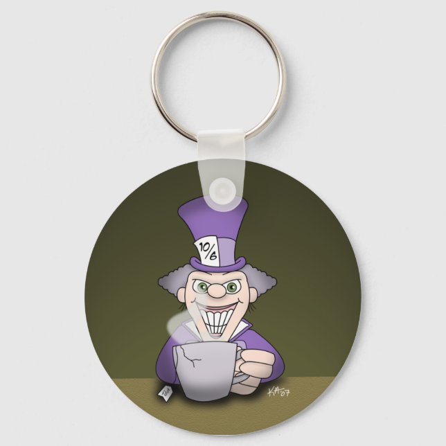 Llavero Mad Hatter Key (Anverso)