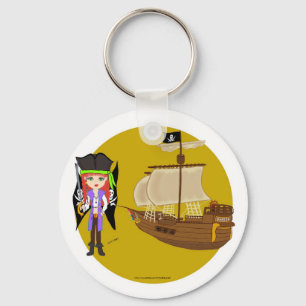 Llavero Mad Morgan y Ship Keychain