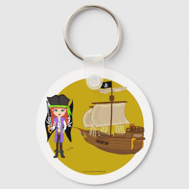 Llavero Mad Morgan y Ship Keychain (Anverso)