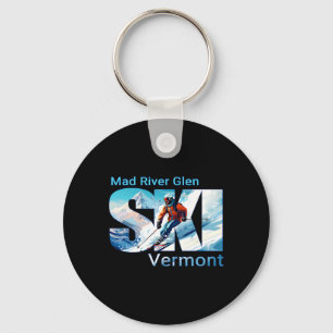 Llavero Mad River Glen Guay Ski Outdoor Sk