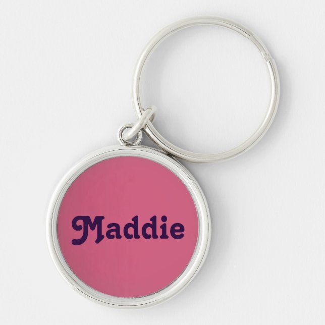 Llavero Maddie de cadena de clave (Frente)