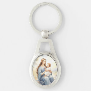 Llavero Madonna con el niño Jesús
