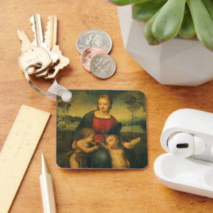 Llavero Madonna de Goldfinch por Raphael Sanzio