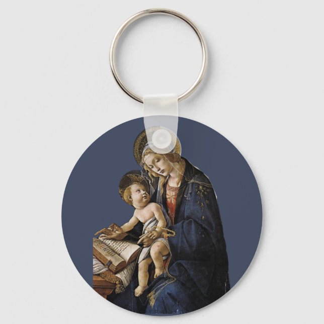 Llavero Madonna del Libro (Anverso)