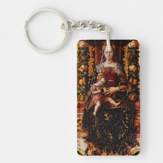 Llavero Madonna della Candeletta por Carlo Crivelli (Frente)