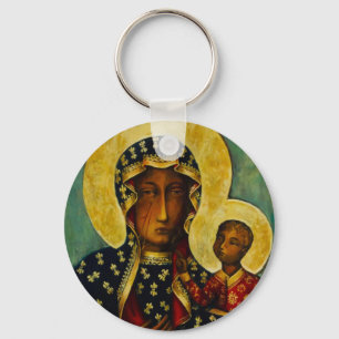 Llavero Madonna negra de Częstochowa