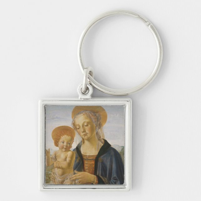Llavero Madonna y niño, circa 1470 (Frente)
