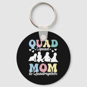 Llavero Madre Cuádruple A Madre De Cuadruplas Mami Mamá Ma