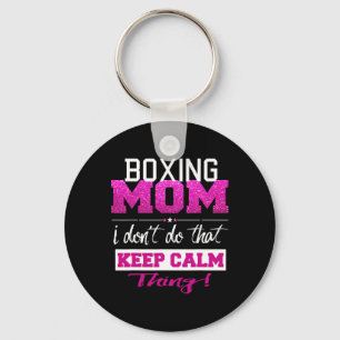 Llavero Madre De Boxeo Graciosa Camiseta Mejor Madre