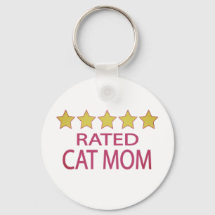 Llavero Madre de gato de cinco estrellas