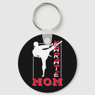 Llavero Madre de Karate Entrenadora Cinturón Artes Marcial