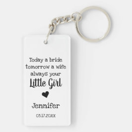 Llavero Madre de la foto de la novia