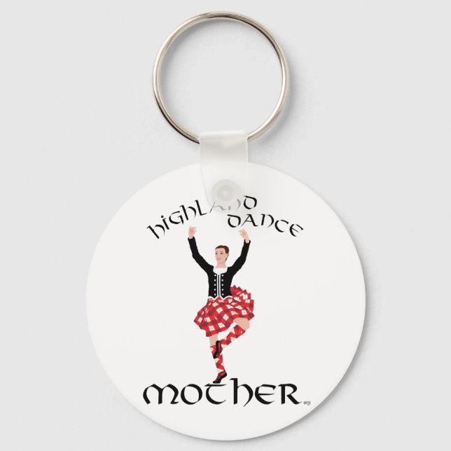 Llavero Madre del baile Highland (Anverso)