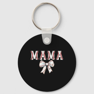 Llavero Madre del béisbol retro dobla base de béisbol de m