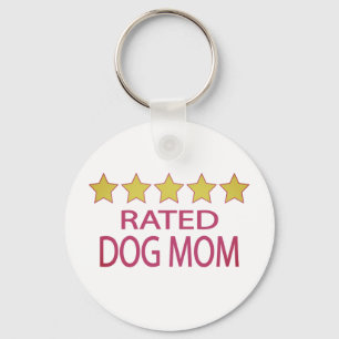 Llavero Madre del perro de cinco estrellas